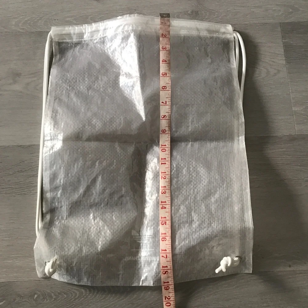 DINGYUN ZHANG ADIDAS CLEAR RIP STOP BACKPACK ADULT CARRY BAG